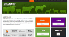 Desktop Screenshot of biozymeinc.com